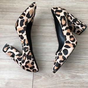 POUR LA VICTOIRE •  Animal Print Pumps
